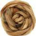 Wool Roving Hand Dyed. Super Soft BFL Combed Top Pre-Drafted for Easy Hand Spinning. Artisanal Craft Fiber ideal for Felting  Weaving  Wall Hangings and Embellishments. 1 Ounce. Old Gold 1 oz Old Gold