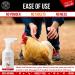 C&G Pets | Anti Pecking Spray 500ML | Organic Blend Protects and Supports Poultry Health | Stop Peck Cleans Pecking Wounds and Cuts | Helps Prevent Feather Pecking | Cruelty Free and Kind Spray 500 ml (Pack of 1) - Buy Online on GoSupps.com