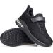Anlarach Kids Toddler Athletic Running Shoes | Air Cushion Sneakers | Size 12 Little Kid | All Black - Buy Online on GoSupps.com
