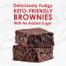 Duncan Hines Keto Friendly Chewy Fudge Brownie Mix - Gluten Free, Zero Sugar Added - 10 oz - Buy Online on GoSupps.com
