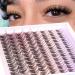 Manga Eyelashes Extension Set | Anime Natural Individual Lash Cluster Kit with Bond Seal & Tweezers - LVMIXWIG C-Manga - Buy Online on GoSupps.com