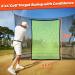 Golf Practice Net with Target | Easy Set Up Indoor/Outdoor Golf Training & Hitting Net - Buy Online on GoSupps.com