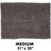 Doggy Place Microfiber Door Mat - Soft & Plush Pet Mat - Absorbent & Non-Slip - Medium 31x20 Ash - Buy Online on GoSupps.com