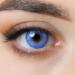 Contact lenses colored without strength blue |Colored blue annual lenses |Soft lentils hydrogel |2 pieces of color lenses + lentil containers |0.0 diopters |natural colors |Charmiga Sunny Blue