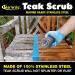 STAR BRITE Stainless Steel Teak Scrub - Refinish Wood Furniture & Teak (088450) - Buy Online on GoSupps.com