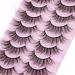 Angel Fox Eye Lashes Extensions - Fluffy 18MM Faux Mink Strip Lashes | Natural & Wispy Volume - Buy Online on GoSupps.com