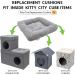 Kitty City Claw Mega Kit 2.0 Furniture with Cat Cushion and Scratch Pad - Buy Online on GoSupps.com