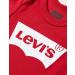 Levi's Kids Classic Batwing Infant Hat Bodysuit Bootie Set | 3pc Baby Boys 0-6 Months - LEVI'S RED - Buy Online on GoSupps.com
