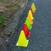 24 Pack of 7.5 Bright Neon Colored Cones for Fitness Training & Traffic Safety - Orange, Yellow, Red, Green - Super Z Outlet - Buy Online on GoSupps.com