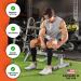 Calf Compression Sleeves for Men & Women - Footless Socks for Varicose Veins Nursing Running - PhysFlex Leg Sleeves for Shin Splints Pain Relief Swelling - Black Medium - Buy Online on GoSupps.com