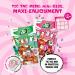  Nohawa Tic Tac Mini Travels Mix 228g Lilliput - 60x Individual TicTac Boxes - Mint Orange Spearmint Passion Fruit & Peach in XXL Maxi Pack - Mini Candy + Tic Tac Toe Game - Buy Online on GoSupps.com