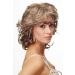 WIG ME UP DW573-12-26 Medium Length Brown Blonde Highlights Wig - 80s Diva Curly Wavy Style for Ladies | International Shipping Available - Buy Online on GoSupps.com