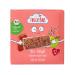 Fertile organic fruit bar with strawberry apple and oats 36 fruit bars snack for babies from 12 months & children without adding sugar 6 x 6 pieces