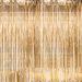 Dazzle Bright Backdrop Curtain, 3FT x 8FT Metallic Tinsel Foil Fringe Curtains Photo Booth Background for Baby Shower Party Birthday Wedding Engagement Bridal Shower (2, Champagne Gold) 2 Champagne Gold