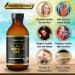 Organic Black Seed Oil - 100% Pure Cold Pressed Nigella Sativa Oil for Immune Support & Wellness - Antioxidant & Anti-Inflammatory Herbal Supplement - Buy Online on GoSupps.com