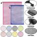 Funtery 24 Pcs Mesh Laundry Bags - Drawstring Soccer Basketball Stuff Sack - Camping Nylon 8x12 Inch - Buy Online on GoSupps.com