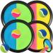 Tigvio Velcro game Wurf game children from 3 4 5 6 7 years Velcro Beach Toys with 4 fishing slices + 5 balls for children's games throwing game garden ball game outdoor games for children adults