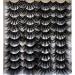False Eyelashes 20 Pairs Super Long Fluffy Dramatic Lashes Wispy (A01)