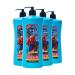 Suave Kids 3 in 1 Shampoo Conditioner Body Wash For Tear-Free Bath Time, Fresh Spider-Sense, Dermatologist-Tested Kids Shampoo 3 in 1 Formula 28 oz, Pack of 4