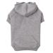 Zack & Zoey Basic Hoodie for Dogs, 20" Large, Heather Gray Heather Gray Large