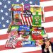 Just Pick & Mix American Sweet Selection Box Hamper Including Favourites Brands from the USA - Nerds Airheads Kool Aid - Buy Online on GoSupps.com