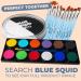 Buy Blue Squid Pro Schminke Face & Body Paint - Black & White Split (30g) | Perfect for Adults Kids Carnival & SFX - International Shipping Available - Buy Online on GoSupps.com