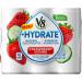 V8 +Hydrate Strawberry Cucumber Plant-Based Hydrating Beverage 8 oz. Can - 6 Pack x 4 - Buy Online on GoSupps.com