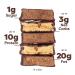 Kiss My Keto Protein Bars 36-Pack - Chocolate Variety, 18g MCTs, 1g Sugar, 3g Net Carbs - Low Sugar, Low Carb, Keto Snack Bars - Meal Replacement, 36 Count - Buy Online on GoSupps.com