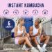 Superfoods Company - Instant Kombucha Drink Powder Variety of Apple Cider Mixed Berries and Pomegranate Flavours Vegan Pre + Probiotic Gut Health Support (6 x 5g) - Buy Online on GoSupps.com