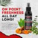 Locsanity BOLD Body Spray for Men | Natural Deodorant for Groin Balls & Armpits | Soothing & Cooling Freshening Spray - Shop Internationally - Buy Online on GoSupps.com