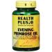 Health Plus Evening Primrose Oil 500mg Omega-6 Supplement - 180 Capsules Capsules 180 count (Pack of 1)