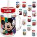 Buy All-Meine.de GmbH BPA-Free Drinking Cup with Straw & Cover - 420ml Young Motif Handle Cup - Transparent Plastic Drinkware - Buy Online on GoSupps.com