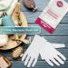 3 Pairs (2 Gloves) White Cotton Legend Gloves for Dry Hand Eczema Moisturizing - Women's Size | Stretchable Nighttime Gloves - Buy Online on GoSupps.com