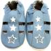 MiniFeet Premium Soft Leather Baby Shoes - Buy 4 Pairs, Get 1 Free! Toddlers Shoes 0-6 Months to 4-5 Years - Blue Sandal - Buy Online on GoSupps.com