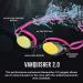 Speedo Women's Mirrored Vanquisher 2.0 Aqua Swim Goggles | Buy Online - Buy Online on GoSupps.com
