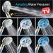 AquaCare 5-in-1 Aquassage High Pressure 76-mode Shower Head Combo with Hand Shower, Body Brush & Hair Brush - Satin Nickel Finish, Extra-long Stainless Steel Hose, Two Brackets Included - Buy Online on GoSupps.com