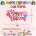 Seyal Pepa Pig Happy Birthday Cake Topper - Buy Online on GoSupps.com