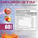 Granite Neuro-Stim Brain Boosting Nootropic | Vegan Energy Formula for Focus Clarity & Performance (White Peach 60 Servings - Buy Online on GoSupps.com