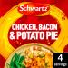 Schwartz Chicken Bacon & Potato Pie Recipe Mix 35g