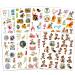 Disney Temporary Tattoos Mega Assortment Bundle - 8 Sheets with Peter Pan, 101 Dalmatians, Bambi, Jungle Book & More (200+ Tattoos) - Buy Online on GoSupps.com