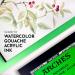 Arches Watercolor Pad 9x12 - 100% Cotton, 140 lb Cold Press Paper - 12 Sheets | Ideal for Watercolor, Gouache, Ink, Acrylic - Buy Online on GoSupps.com