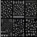 6 Sheets Christmas Nail Art Stickers Decals Self-Adhesive White Stars Snowflakes Nail Supplies Nail Art Design Decoration Accessories - Buy Online on GoSupps.com