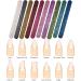 P2P Colorful Nail File Strips - Double Sided Nail Buffers for Manicure and Pedicure - Shaping and Smoothing Toenails and Fingernails (Regular 10) - Buy Online on GoSupps.com