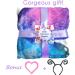 Evovee Baby Monthly Milestone Blanket for Girls - Butterfly Theme | Newborn Photography Props with Marker, Headband, Fleece | Perfect Gift for New Moms - Buy Online on GoSupps.com