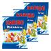 HARIBO Haribo Pack of 3 x 175g Fruit Gelatin Teddy Bear with White Backing
