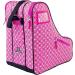 Thorza Pink Roller Skate Bag for Girls - 3 Zippered Pockets - Inline, Quad, Ice Skates - Carry Handle and Shoulder Strap - Skating Accessories Storage - Buy Online on GoSupps.com