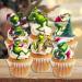 PRECUT Grinch Cupcake Toppers #1 Edible Christmas Cake Decorations Grinch Christmas Decorations Christmas Grinch Cake Topper (12) - Buy Online on GoSupps.com