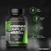 High Strength L-Arginine 4820mg Complex with Ginseng, Fenugreek, Niacin & Biotin - 60 Vegan Capsules by Horbaach - Buy Online on GoSupps.com