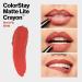 REVLON ColorStay Matte Lite Crayon Lipstick - She's Fly | Smudgeproof, Water-Resistant Non-Drying Lipcolor - Buy Online on GoSupps.com