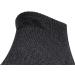 adidas Men's Athletic Cushioned 6-Pack No Show Socks - Black/Onix Grey - Large - Buy Online on GoSupps.com